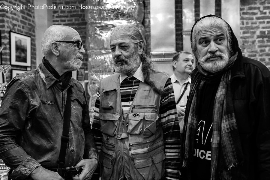 Face, Person, Human, Beard, Jacket
