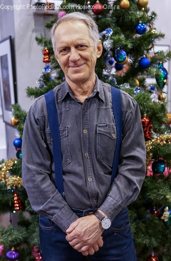 Tree, Plant, Ornament, Person, Human