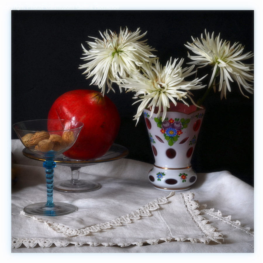 Plant, Glass, Goblet, Blossom, Flower