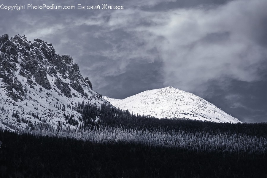Mountain, Outdoors, Nature, Mountain Range, Ice