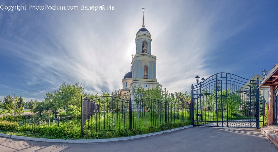 Building, Architecture, Tower, Gate, Spire