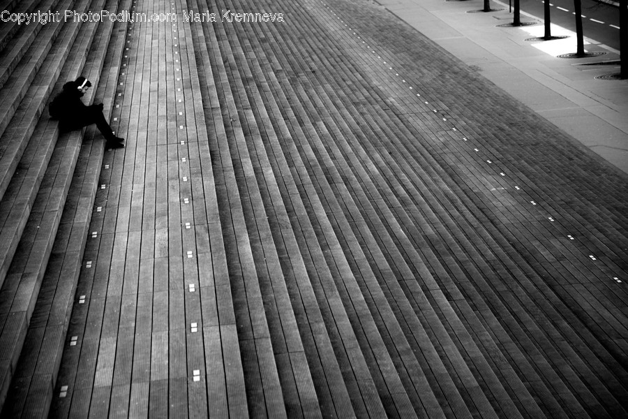Path, Floor, Rug, Person, Human