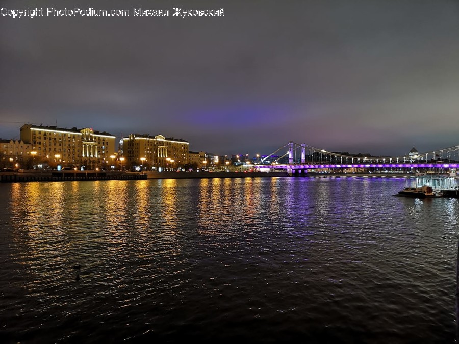 Water, Waterfront, Building, Pier, Port