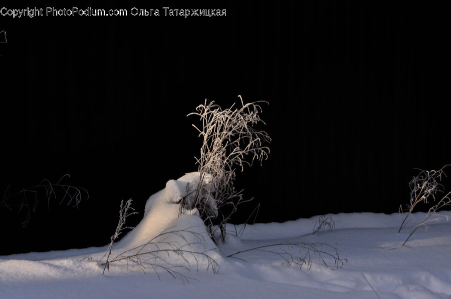 Nature, Outdoors, Ice, Snow, Winter
