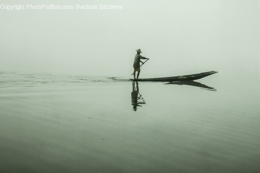 Water, Outdoors, Person, Human, Fishing