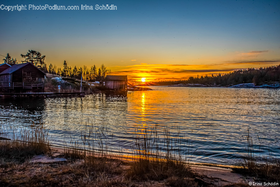 Nature, Water, Outdoors, Waterfront, Sunlight