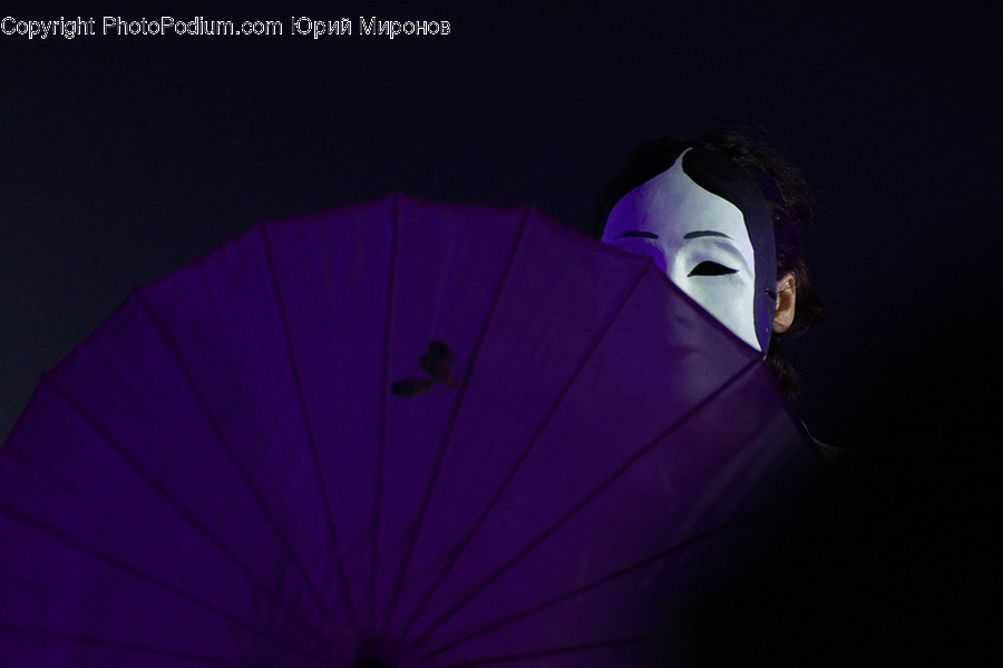 Umbrella, Canopy, Human, Person