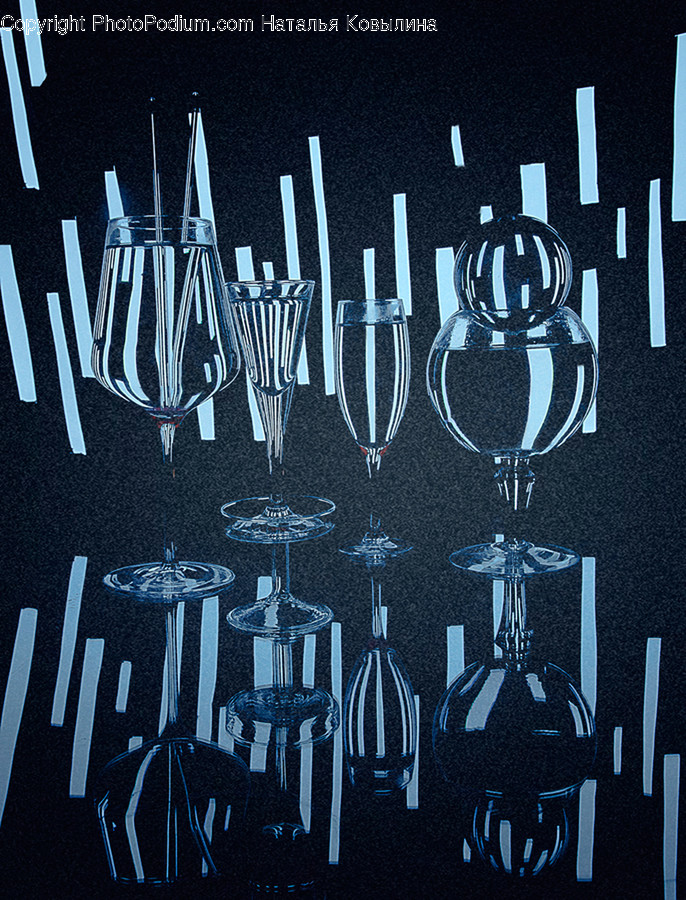 Trophy, Glass, Advertisement, Poster, Crystal