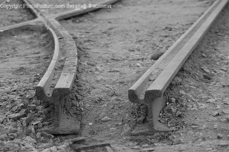 Railway, Rail, Train Track, Transportation
