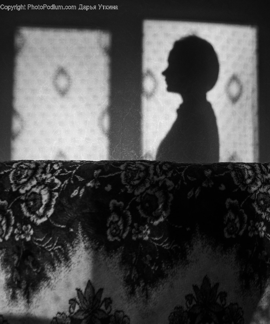 Back, Human, Person, Hair, Silhouette