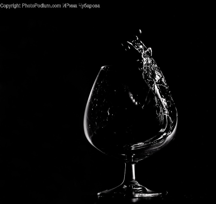 Glass, Goblet, Lamp, Droplet