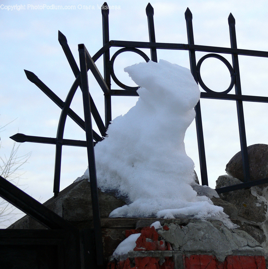 Nature, Outdoors, Ice, Snow, Symbol