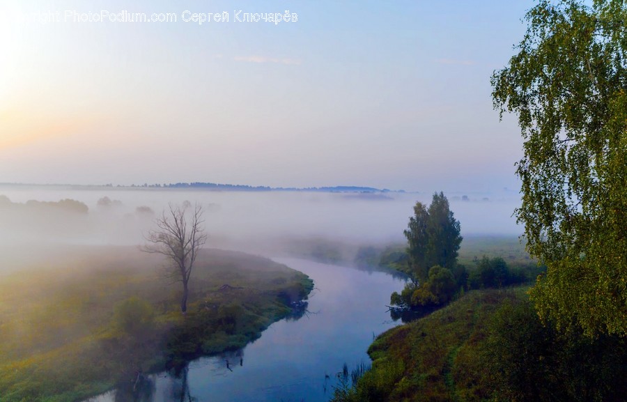 Nature, Outdoors, Weather, Fog, Mist
