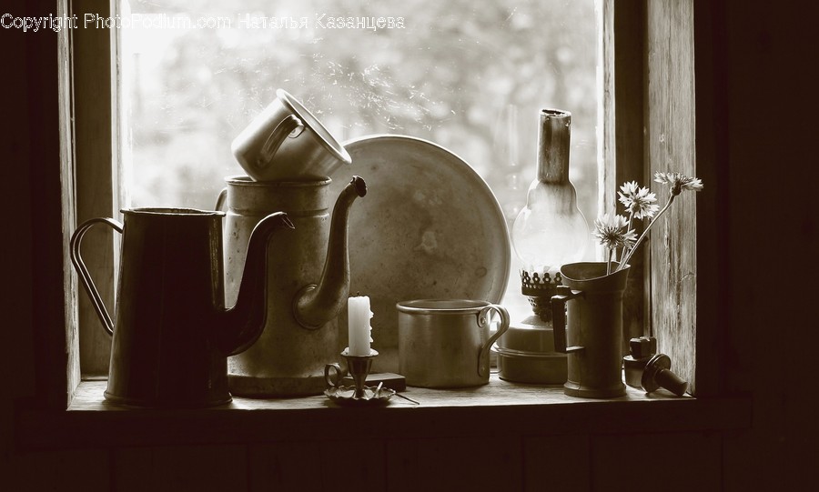 Sink Faucet, Pot, Boiling, Kettle, Pottery