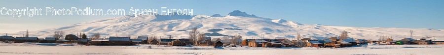 Nature, Outdoors, Mountain, Peak, Mountain Range