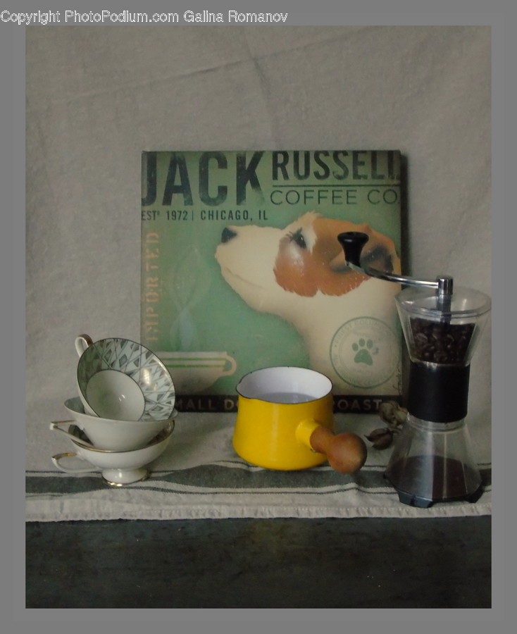 Coffee Cup, Cup, Pottery, Saucer, Toy