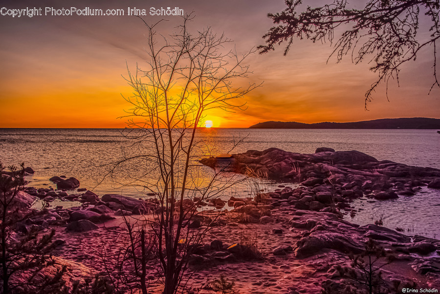 Nature, Outdoors, Sunset, Dusk, Sky