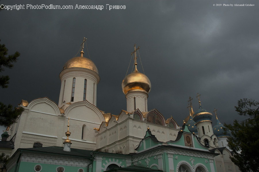 Architecture, Building, Dome, Mosque, Spire
