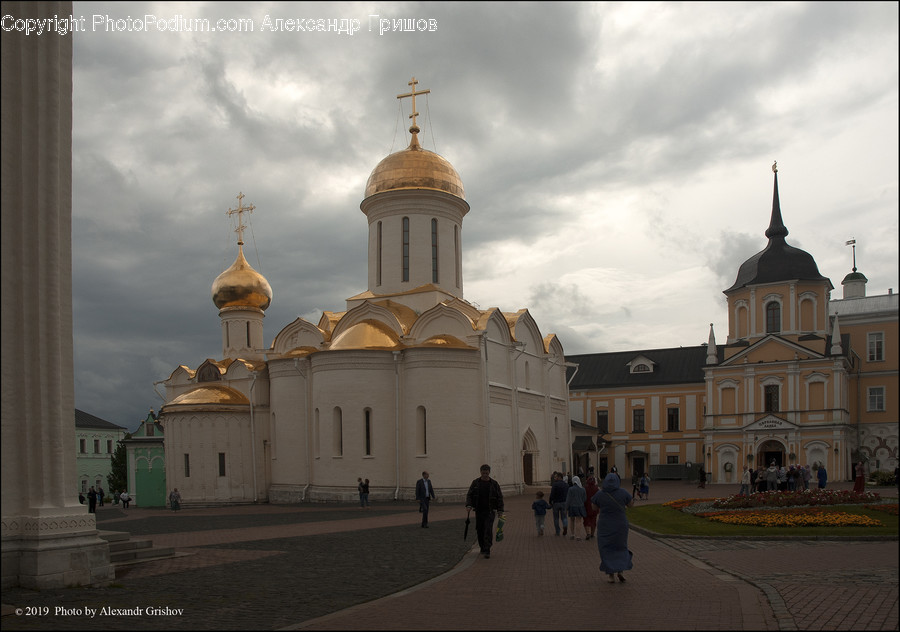 Building, Dome, Architecture, Person, Human