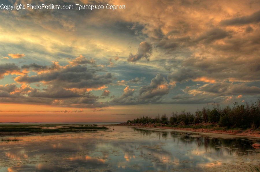 Nature, Outdoors, Sky, Weather, Sunset