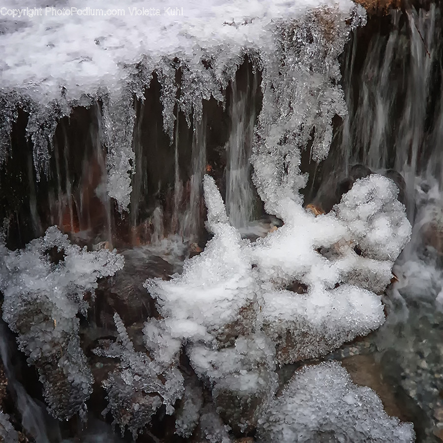 Nature, Outdoors, Ice, Snow, Winter