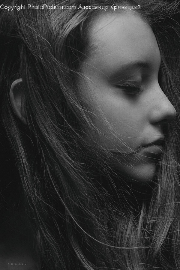Face, Person, Human, Female, Skin