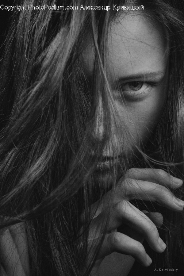 Human, Person, Finger, Face, Hair