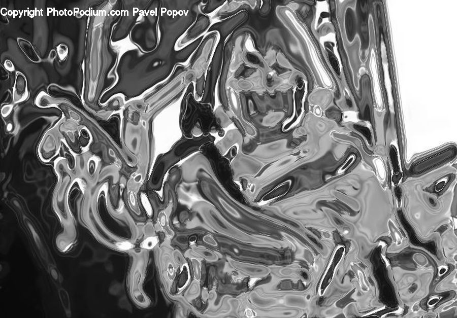 Aluminium, Art, Modern Art, Water