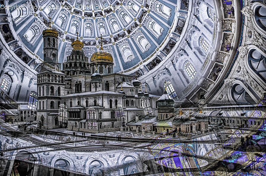 Building, Architecture, Window, Skylight, Apse