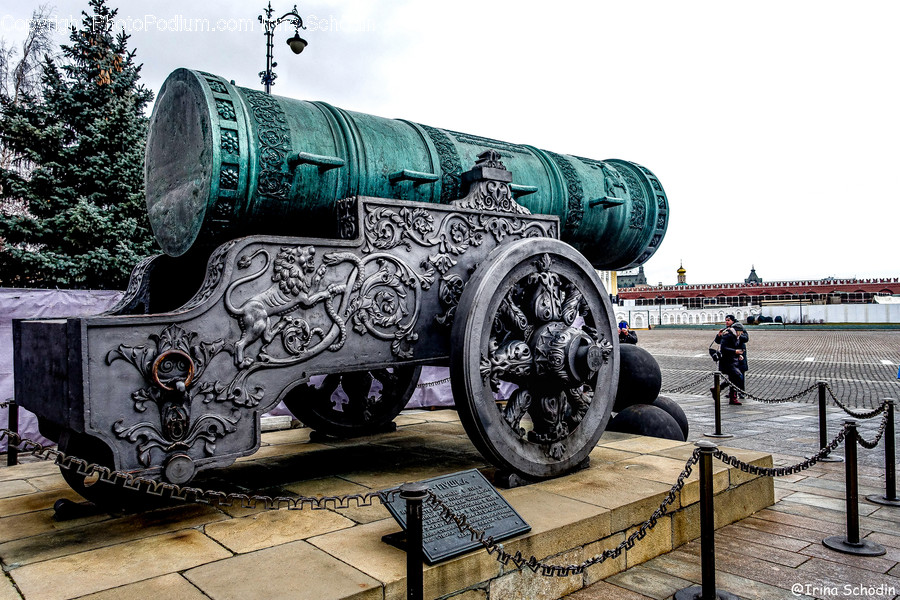 Person, Human, Weaponry, Cannon, Weapon