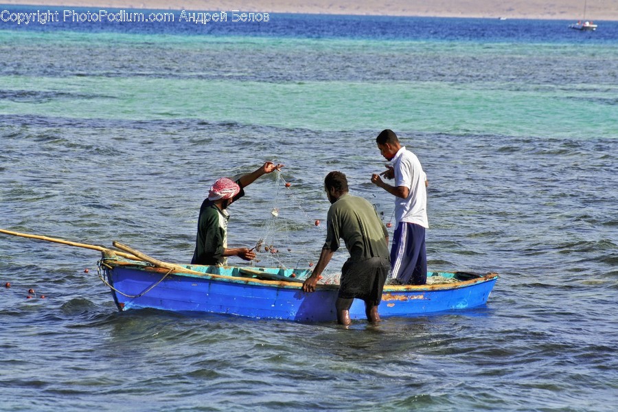 Watercraft, Vehicle, Vessel, Transportation, Human