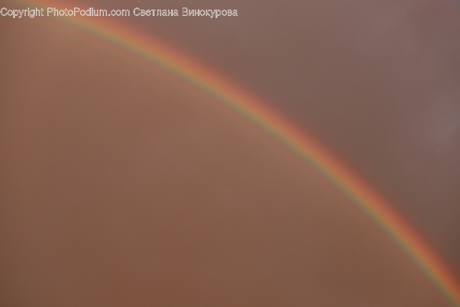 Nature, Outdoors, Sky, Rainbow, Landscape