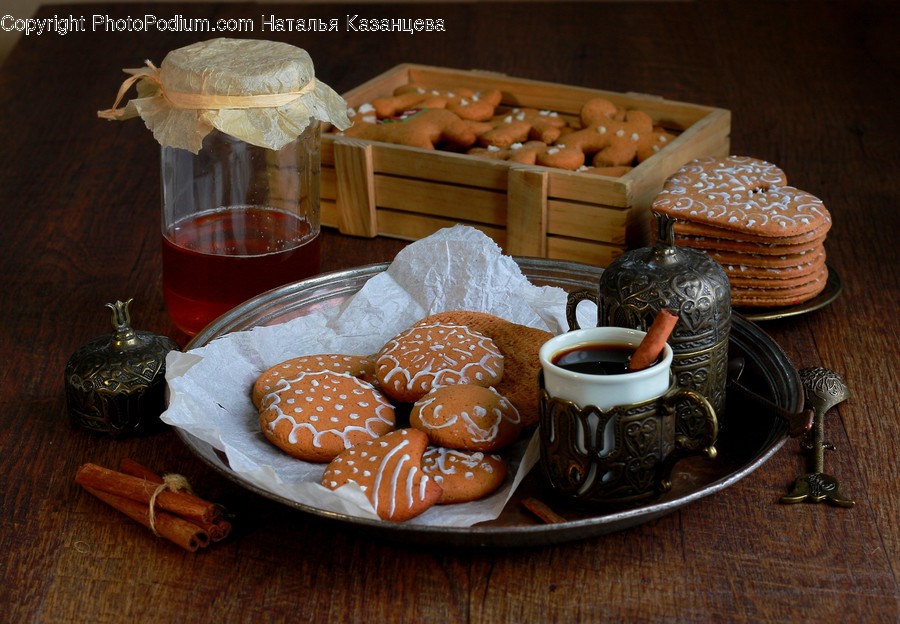 Cup, Coffee Cup, Saucer, Pottery, Bread
