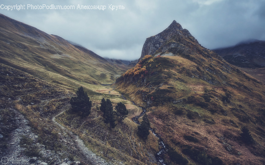 Nature, Outdoors, Slope, Mountain, Mountain Range
