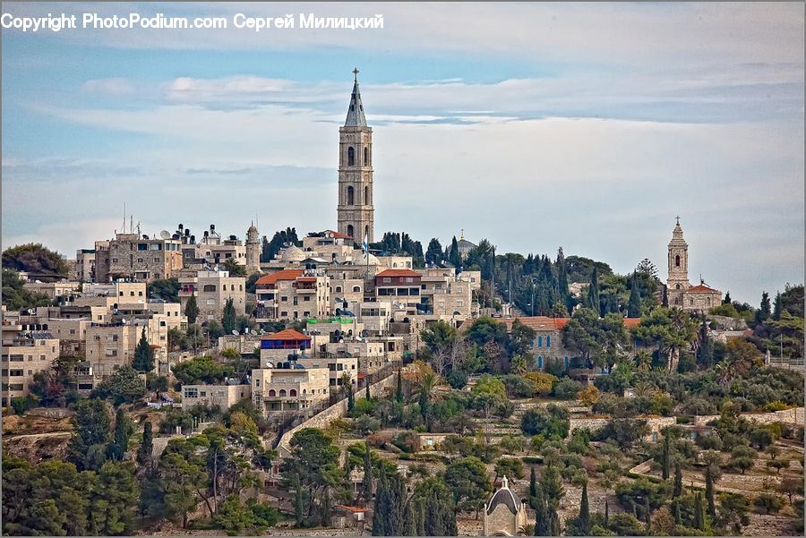 Architecture, Housing, Monastery, City, Downtown, Tower, Castle