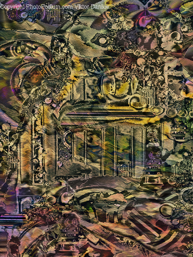Art, Painting, Mural, Tapestry, Ornament