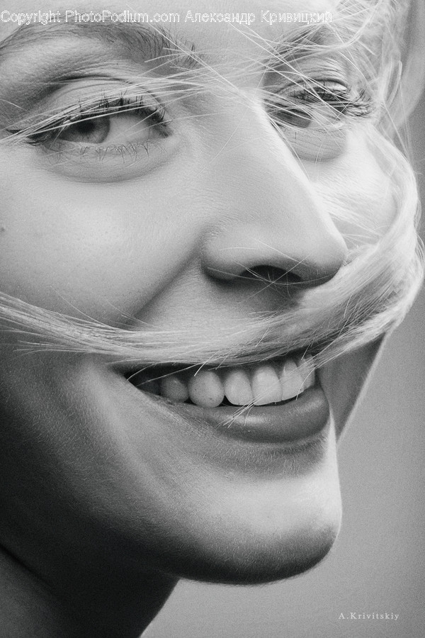 Person, Face, Human, Smile, Mouth
