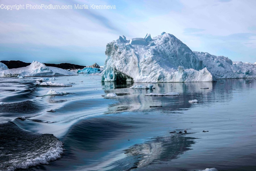Nature, Ice, Outdoors, Mountain, Snow