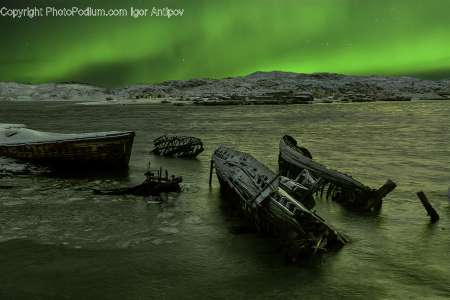 Shipwreck, Transportation, Vehicle, Ship, Boat