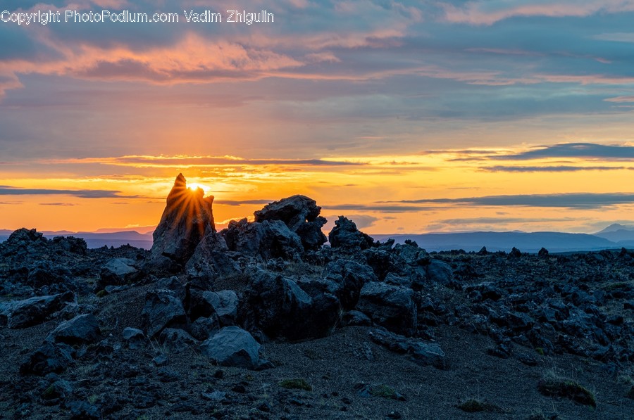 Rubble, Outdoors, Nature, Ground, Sky