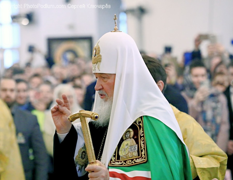 Person, Human, Priest, Bishop, Suit
