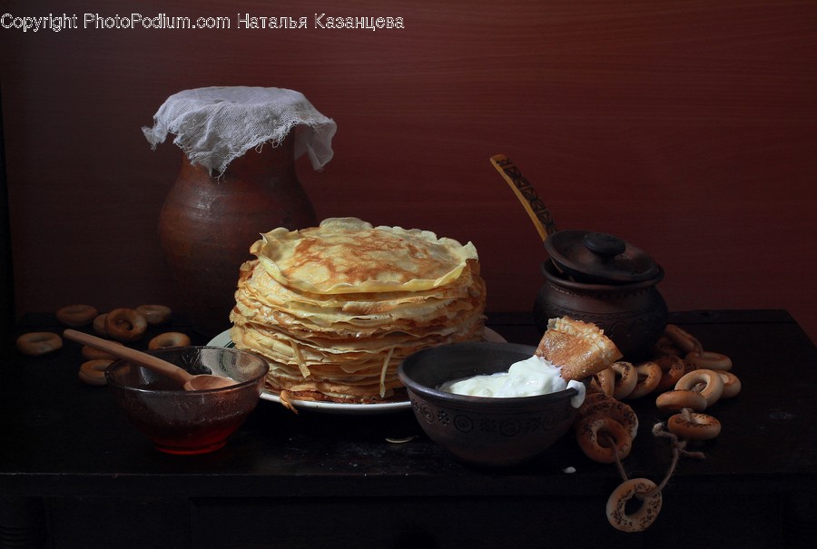 Food, Bread, Pancake, Bun, Confectionery