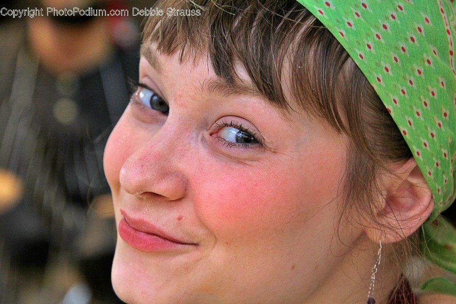 Clothing, Apparel, Human, Person, Headband