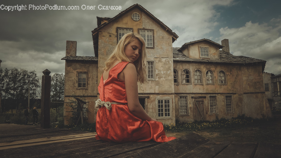 Apparel, Clothing, Human, Person, Evening Dress