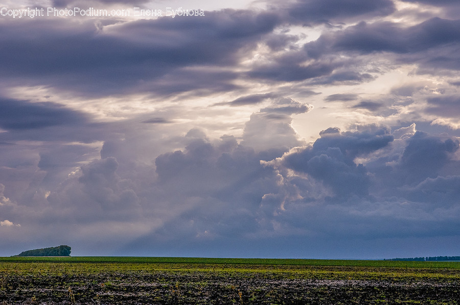 Nature, Weather, Outdoors, Cumulus, Cloud