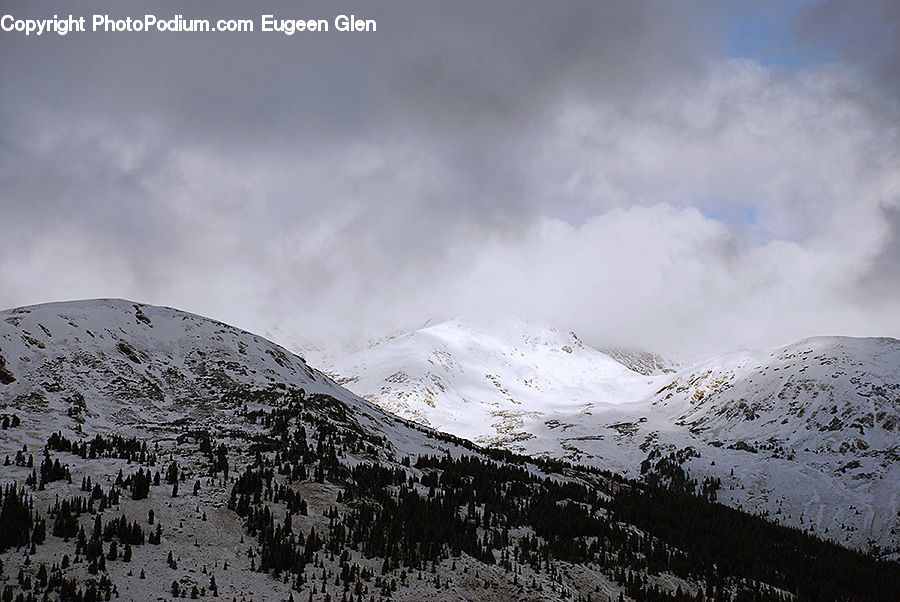 Crest, Mountain, Outdoors, Peak, Arctic, Glacier, Ice