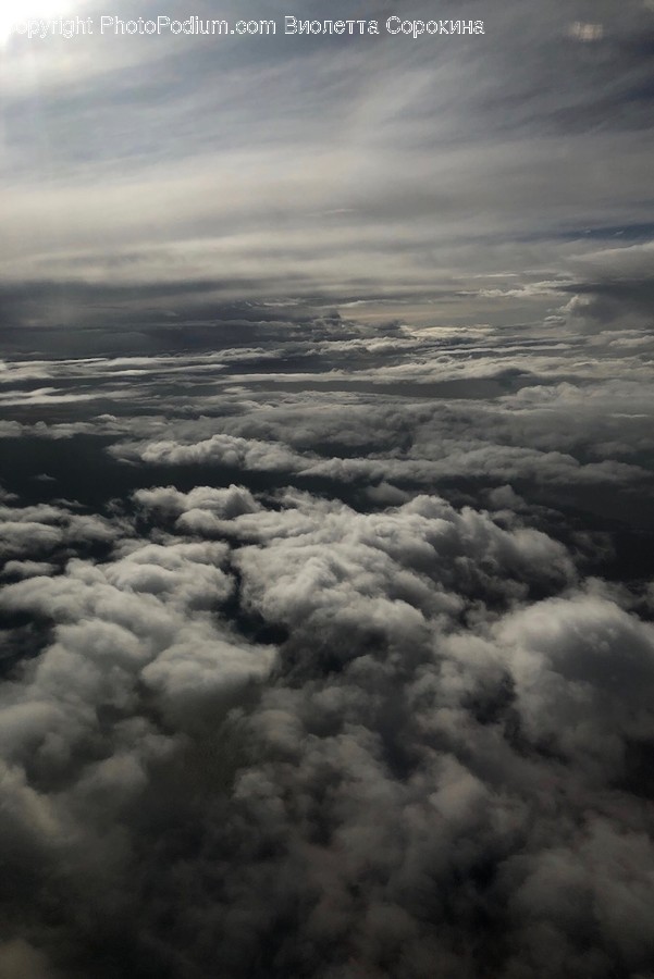 Nature, Outdoors, Weather, Scenery, Aerial View