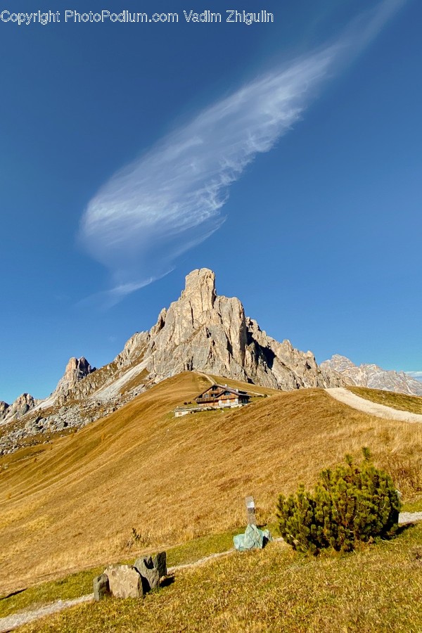 Nature, Outdoors, Mountain, Mountain Range, Peak