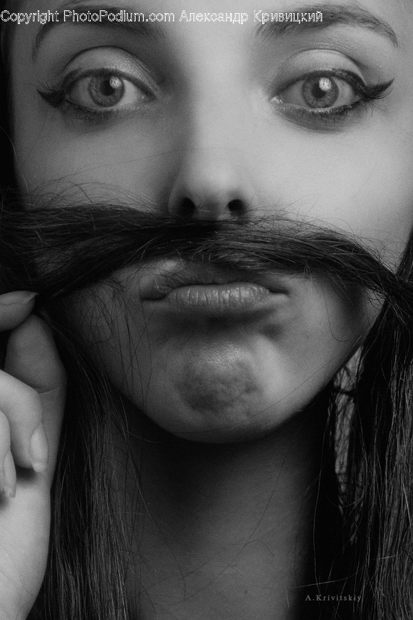 Face, Human, Person, Mustache, Beard