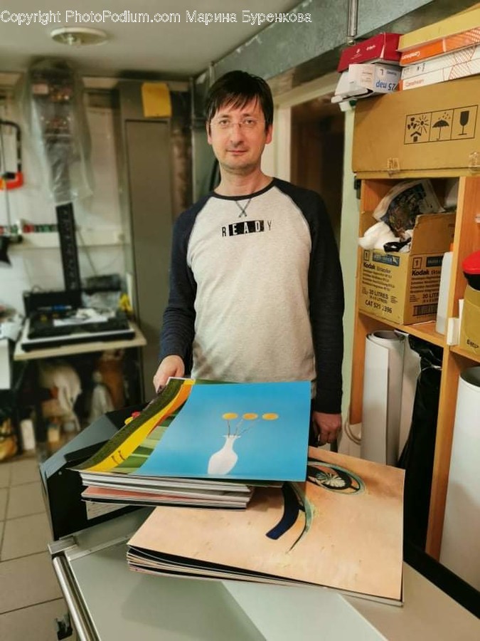Human, Person, Workshop, Shelf, Book